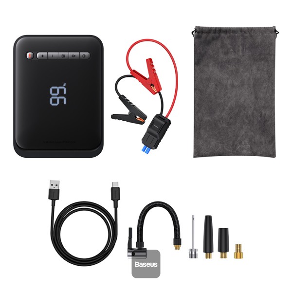Baseus Super Energy 2-in-1 Jump Starter 1000A - Image 3